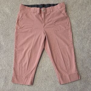 Gloria Vanderbilt Pink Capris
